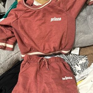 Two piece toddler prince outfit 12month